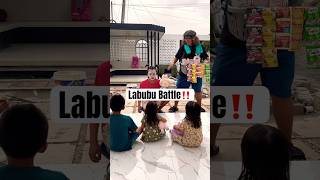 Labubu Battle Nak Bego❗️ komedi komedipalinglucu lucu comedy funny labubu shortstrending [upl. by Amimej]