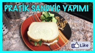 PRATİK SANDVİÇ YAPIMI [upl. by Garling]