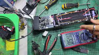 BAFANG M400 BATTERY NOT WORKING Teardown and Diagnosis [upl. by Assilam540]