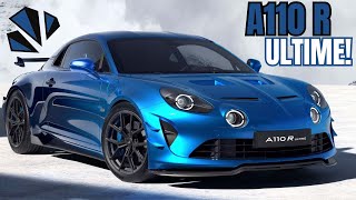 Alpine A110 R Ultime Debuts With 360000 La Bleue Model [upl. by Polard179]