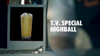 TV SPECIAL HIGHBALL DRINK RECIPE  HOW TO MIX [upl. by Nolad]