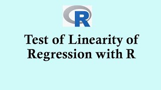 Statistics using R programming  Test of Linearity of Regression with R [upl. by Madancy]