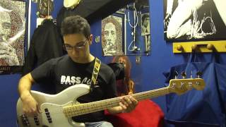 Penso Positivo Jovanotti  bass cover [upl. by Miles608]