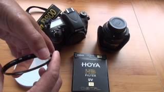 Filtro UV Hoya HD 72mm DIGITAL Unboxing [upl. by Russian830]