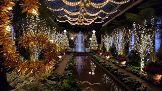 Christmas at Longwood Gardens 2023 video [upl. by Adnorahc870]