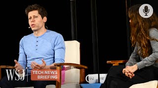 Tech Live 2023 What’s Next for OpenAI  WSJ Tech News Briefing [upl. by Alyad899]