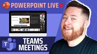 MASTER PowerPoint Live for Microsoft Teams Meetings [upl. by Nadaba]