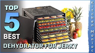 Top 5 Best Dehydrator For Jerky Review in 2023 [upl. by Bazar]