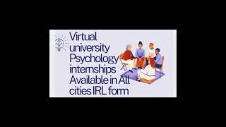 internship available for psychology students psychology courses enrollment [upl. by Ahtael]