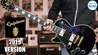 Epiphone Les Paul Custom Pro Electric Guitar Review [upl. by Etsirhc]