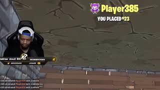 Fortnite Streamers vs Hackers [upl. by Anemij470]