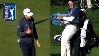 Viktor Hovland’s incredible holeinone on No 8 at THE PLAYERS [upl. by Dickson]