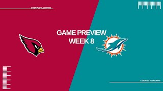 Arizona Cardinals vs Miami Dolphins  2024 Week 8 Prediction [upl. by Andeee]