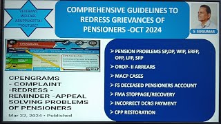 NEW ORDER TO REDRESS PENSIONERS GRIEVANCES ON ADVICE OF PRIME MINISTER OCT 2024  CPENGRAMS [upl. by Siravat]