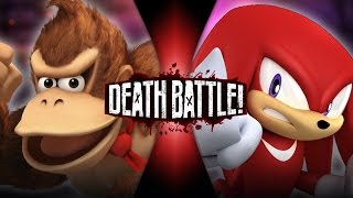 Donkey Kong VS Knuckles Nintendo VS Sega  DEATH BATTLE [upl. by Renny]