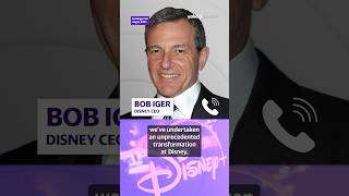 Disney CEO Bob Iger earnings call highlights shorts [upl. by Peck]