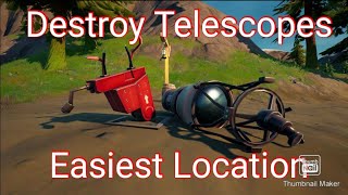 Next Objective at Sanctuary or Any Seven Outpost Destroy Telescopes Collect Parts [upl. by Leizar760]