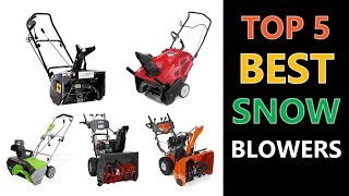 Best Snow Blowers 2019  2020 [upl. by Nilkcaj342]