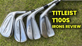 Titleist T100S Irons Review Forged Feel Modern Distance [upl. by Senskell]