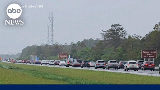 Hurricane Milton forces millions to evacuate Florida [upl. by Ateinotna]