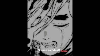 Douma sad death akaza😂😭 foryou anime douma kanao [upl. by Solange]