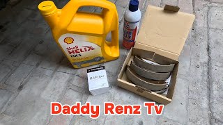 DIY PAG PAPALIT NG LANGIS SA MAKINA NG SASAKYAN CHANGE OIL [upl. by Aidekal111]