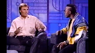 Tom Chambers on The Arsenio Hall Show 1991 Full Interview [upl. by Scott]