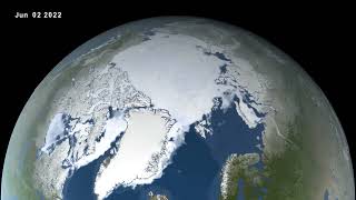 Arctic Sea Ice Minimum 2022 [upl. by Hendricks]