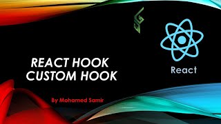 44 React Hooks Custom Hook in React  React بالعربي [upl. by Oznohpla]