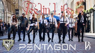 KPOP IN PUBLIC LONDON Pentagon 펜타곤  Feelin Like  Dance Cover by LVL19 [upl. by Oicneconi]