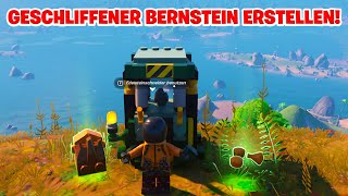 Geschliffener Bernstein erstellen in Fortnite Lego  Anleitung [upl. by Shanks675]