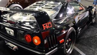 Gas Monkey Garage 1991 Ferrari F40 Barrett Jackson 2014 [upl. by Tlevesor]