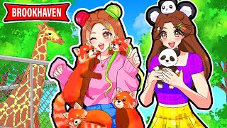 Bella amp FRIENDS Go to THE ZOO in Brookhaven RP [upl. by Ripley755]