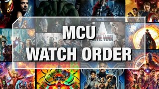 How To Watch Marvel Movies In Order [upl. by Nosle]