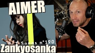 First time reaction amp Vocal ANALYSIS Aimer  Zankyosanka  THE FIRST TAKE [upl. by Eekorehc]