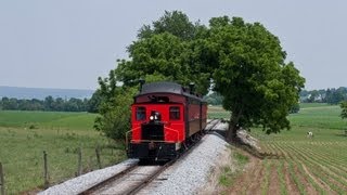 HD Chasing the Plymouth 20ton on the Strasburg Railroad 6913 [upl. by Elena]