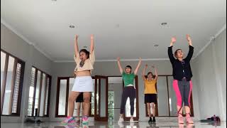 JLo ftPitbull  quotDance Againquot ll Dance lDance Workout ll Choreo by Sinorita Yoga Yogyakarta [upl. by Theola]