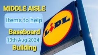 New items in Lidl Middle Aisle to help with baseboard building [upl. by Lirrehs]