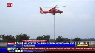 Heli Basarnas Jatuh Buatan PT DI Tahun 2015 [upl. by Dnalro]