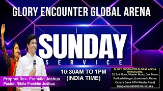 GLORY ENCOUNTER GLOBAL ARENA SUNDAY SERVICE [upl. by Garrik]