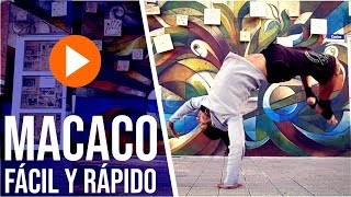 macaco capoeira  tutorial  tricking  Fácil y rápido ENGLISH SUBTITLES [upl. by Cilegna727]