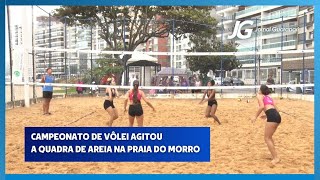 28092024  CAMPEONATO DE VÔLEI AGITOU A QUADRA DE AREIA NA PRAIA DO MORRO [upl. by Artemus]