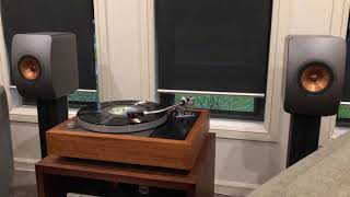 Custom Thorens TD150 First Play [upl. by Anneg]