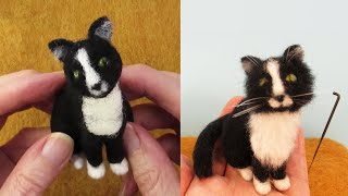 Needle Felting a Small Realistic Cat Tutorial  Part 1 Shaping [upl. by Noffihc]