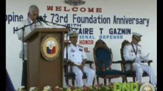 DNDOPA  73rd Anniversary of the Philippine Navy  15 April 2011 [upl. by Fadden]