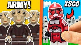 I built EVERY STAR WARS Army in LEGO [upl. by Yellek]