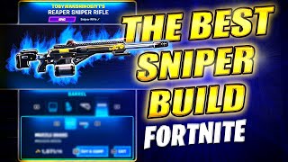 BEST SNIPER Attachments  Sniping Tips  Fortnite Chapter 5 [upl. by Stilu]