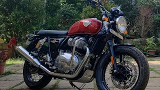 Royal Enfield Interceptor 650  Canyon Red  2021 BS6 [upl. by Vasileior629]