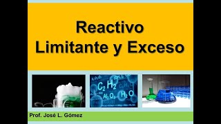 REACTIVO LIMITANTE y EXCESO [upl. by Konstanze]