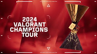 Announcing The 2024 VALORANT Champions Tour [upl. by Halimaj]